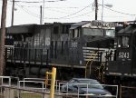 NS 8057 sits at the fuel racks